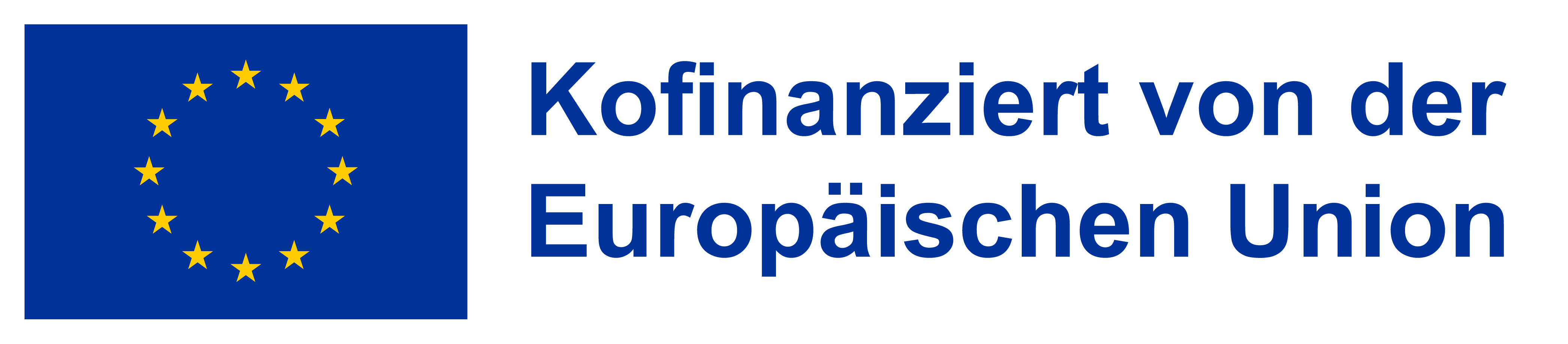 Kofinanziert von der Europäischen Union – offizielles EU-Emblem